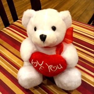 Anico International Valentine Plush Bear